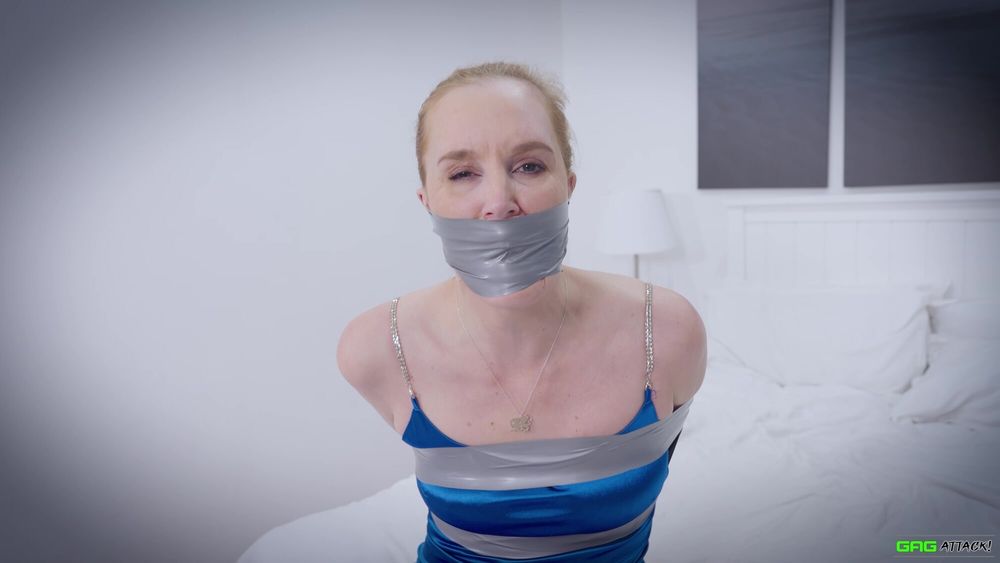 Ariel Anderssen - Robbed Tied With Duct Tape and Wrap Gagged #3