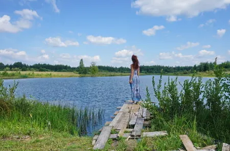 near koptevo pond         