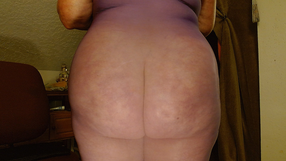 Showing off pantyhose on my phine phat ass #4