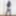 Curly Sexy Transgender Poses in White Miniskirt