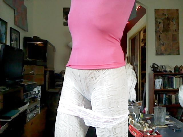 Frilly lil pink fuc pony girl ass up. #24