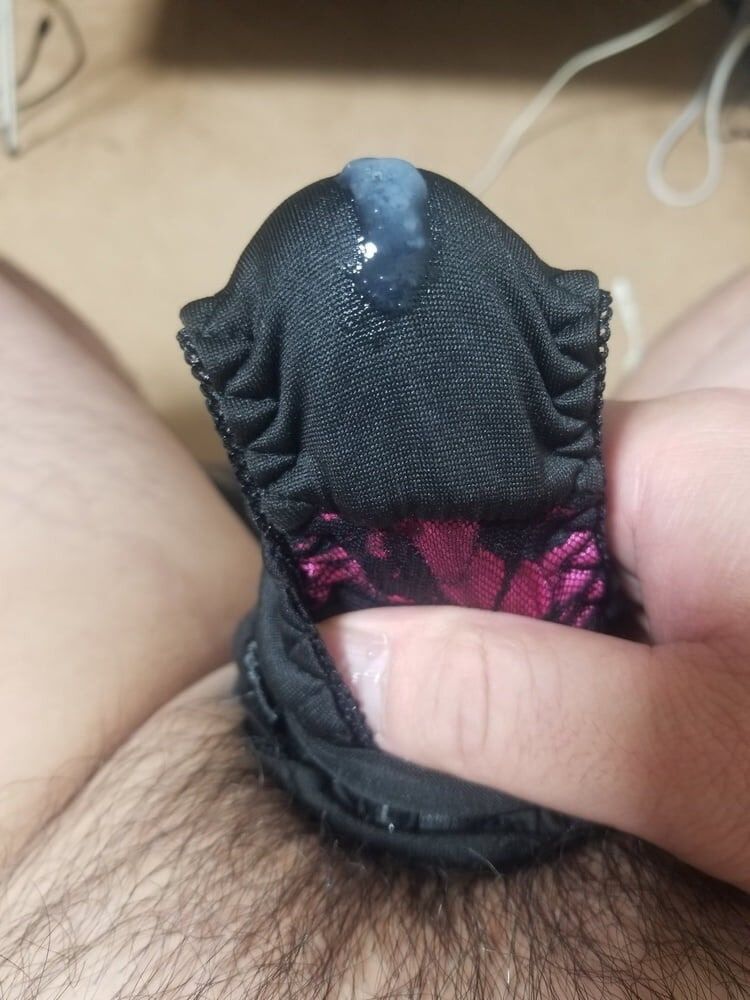 Cum and panties #2