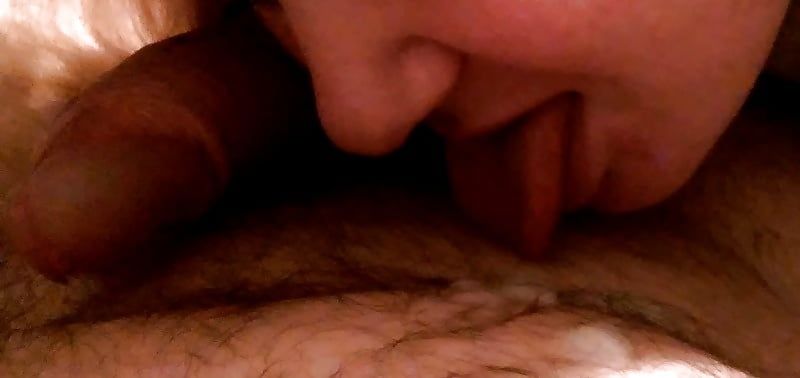 Blowjob and sperm in mouth #9