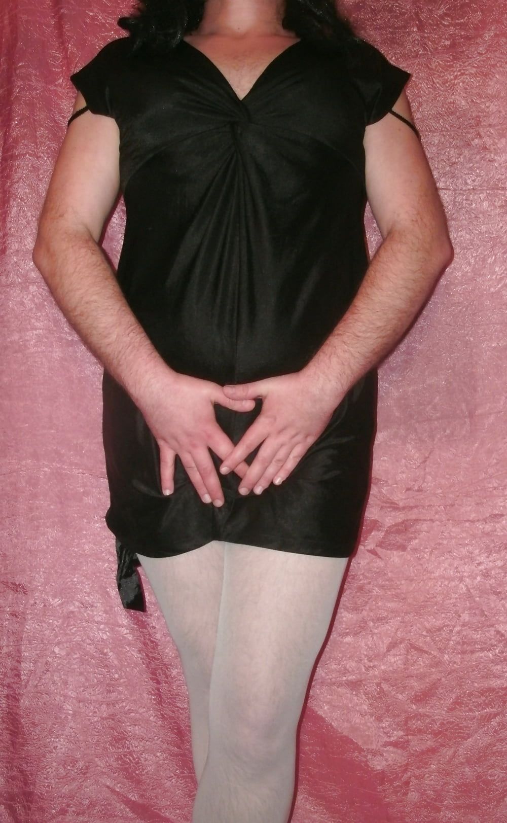 Sissy Boy Lovelaska - My new black  dress #6