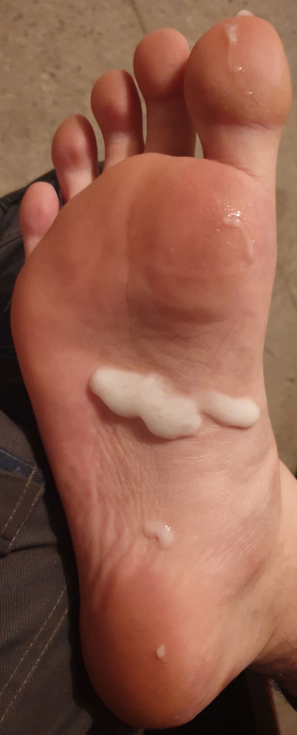 Cum on Sole