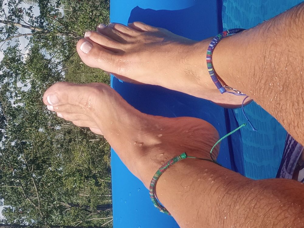 My pediured feet  #19