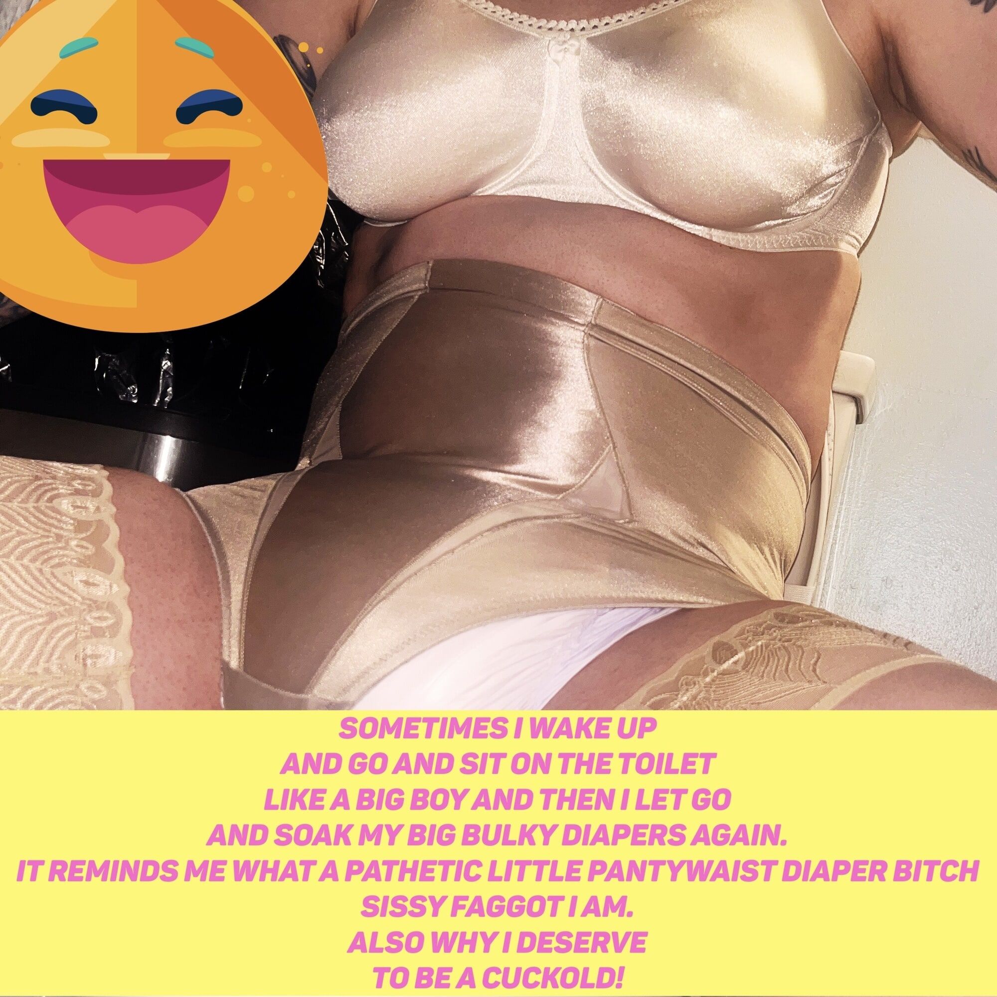 Sissy diaper baby cuck