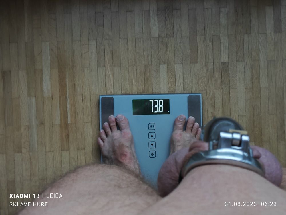 Weighing, Cagecheck, fuck with the plug on August 31th, 2023 #6