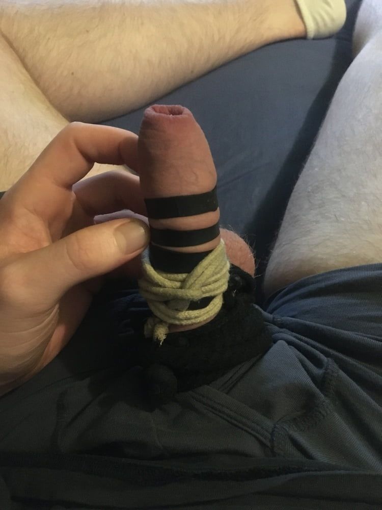 Tied Up Cock And Balls Pt. ll #28