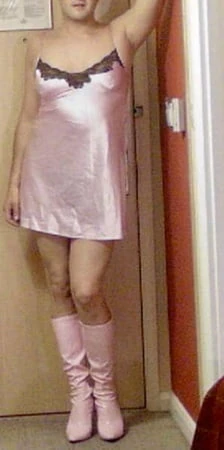 pink babydoll         