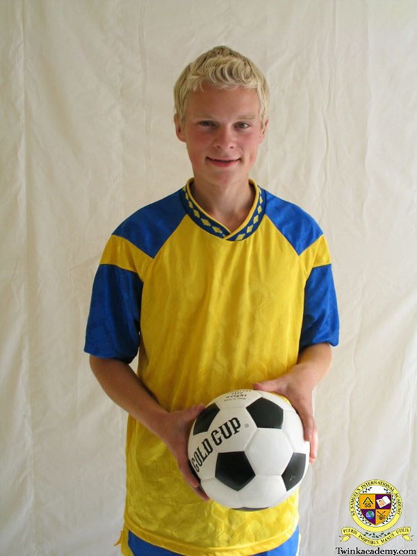 Boyish blond twink Lukas #4