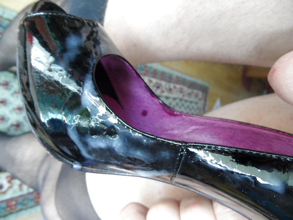 High heel cum shot #27