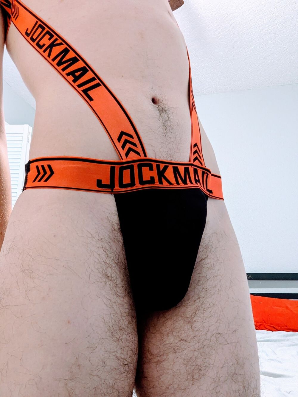 Orange Harness Jockstrap #2