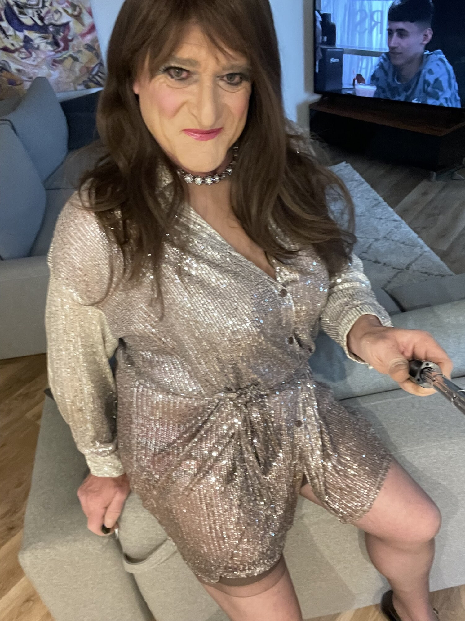 Getting ready for night out  #6