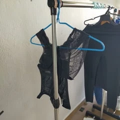 Selfie with a big ass women lace panties size XL.