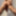 Cute young shaved boy teen standing over you