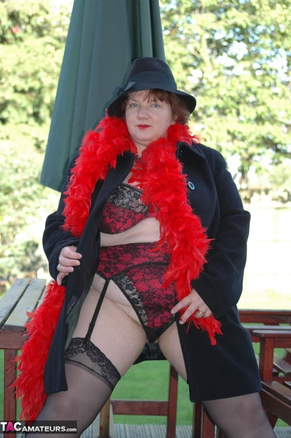 Chris44g Red &amp; Black Lingerie #22