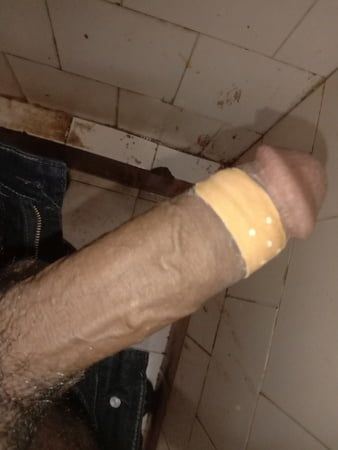 Streched hurted dick