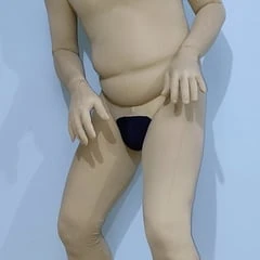 Zentai humananimal monkey man