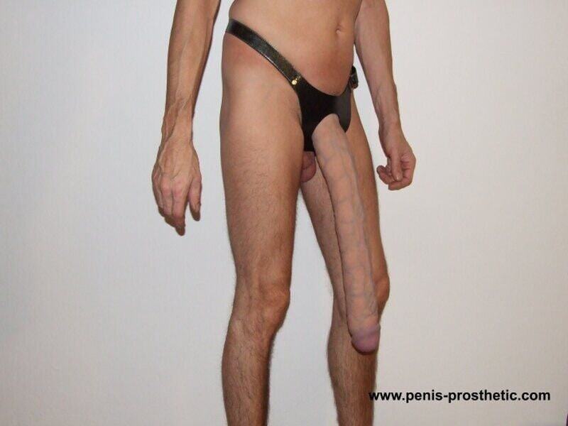Custom Big Silicone Prosthetic Penis #57