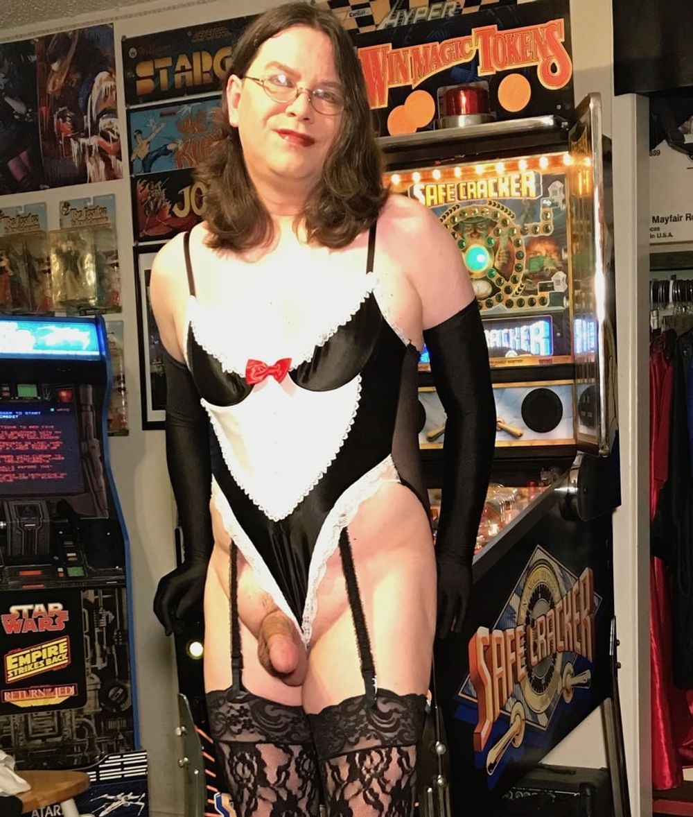 Joanie - Vintage Tuxedo Teddy