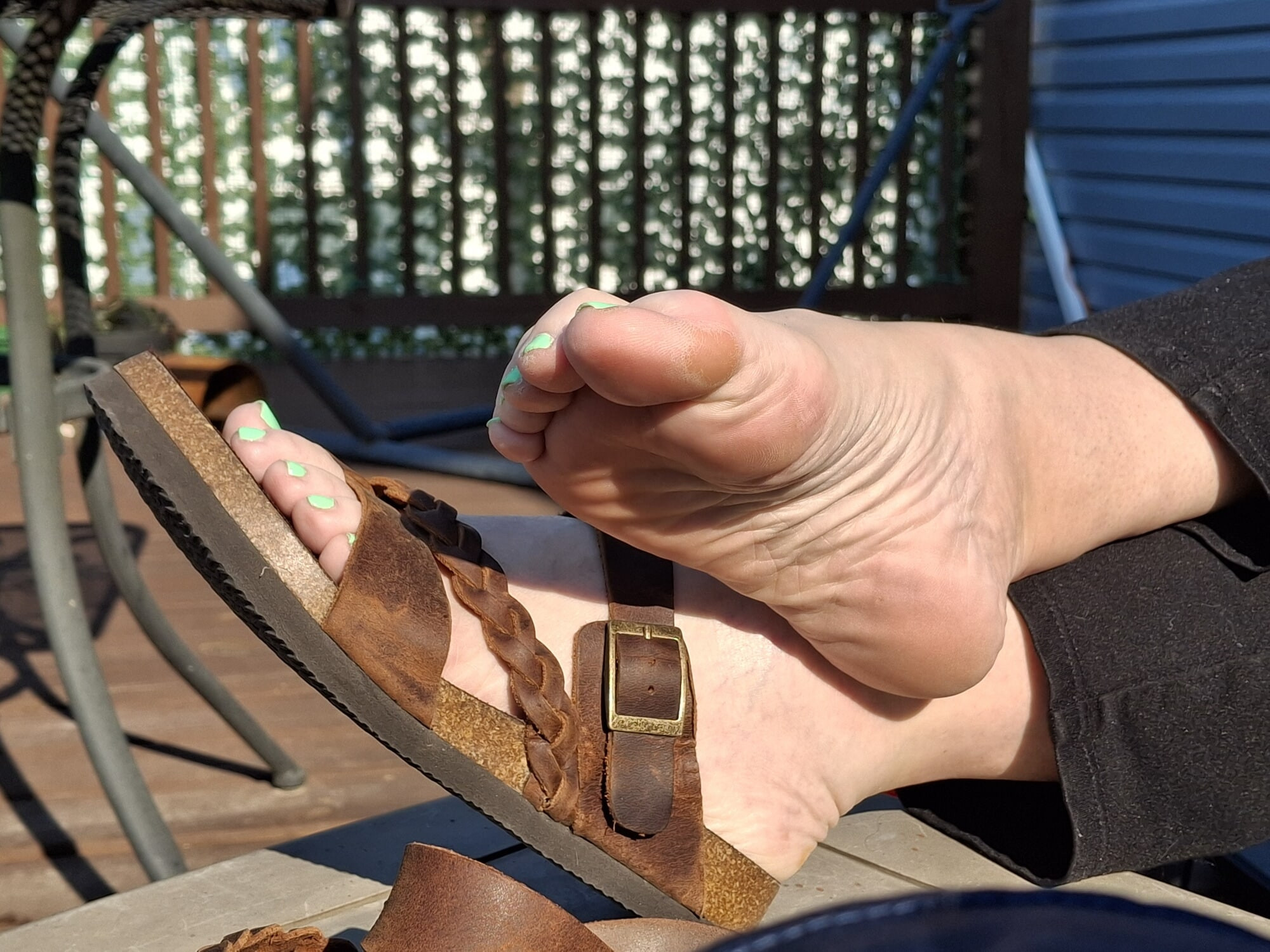 Cute little green toes #16