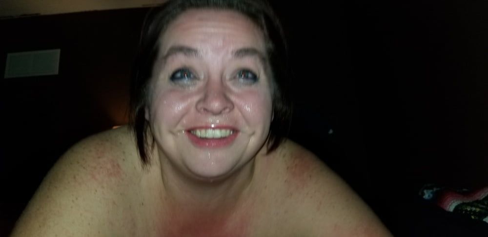 Sexy BBW Pantyhose, Creampie and a Facial #37