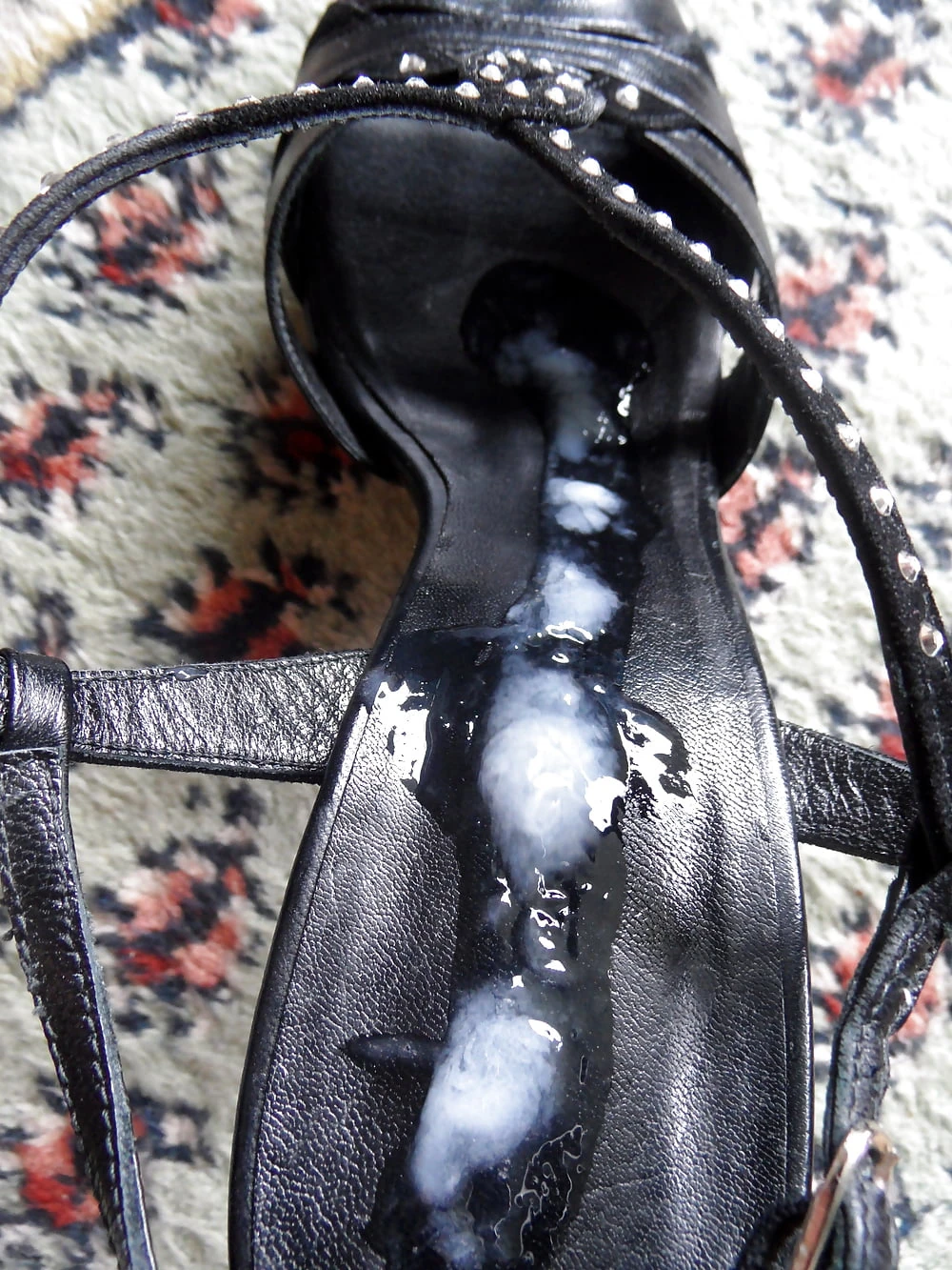 High heel cum shot #6