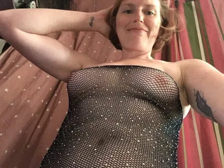 fishnet dress         