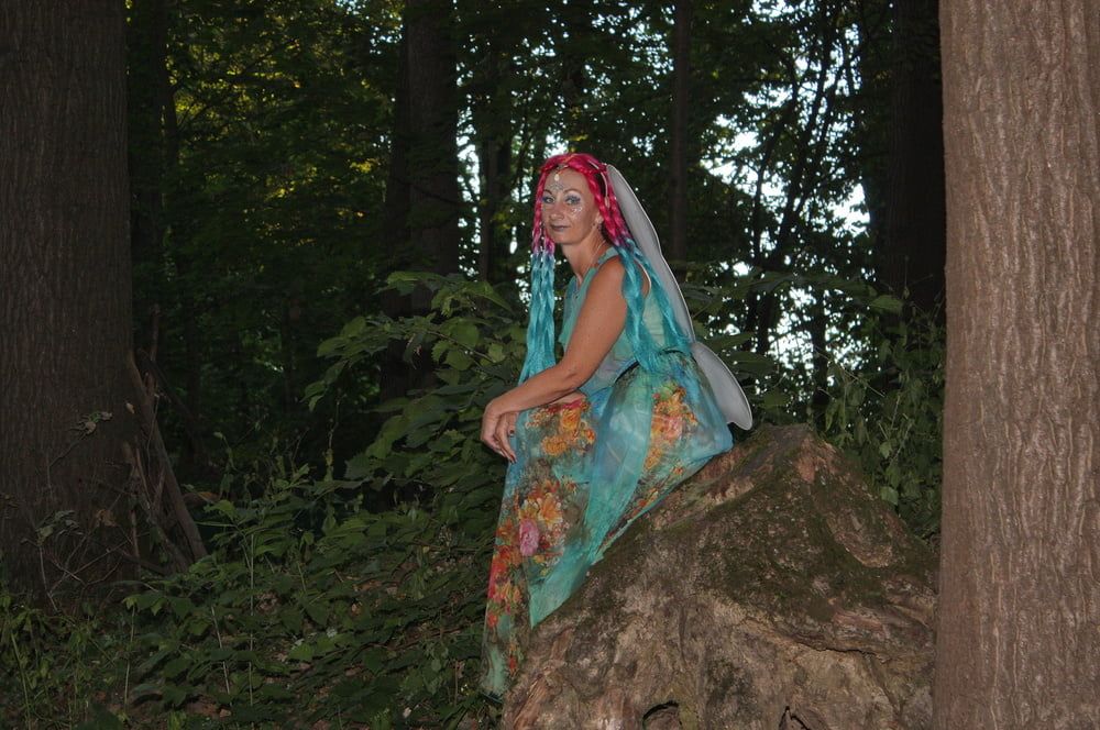 Fairy near the tree #12