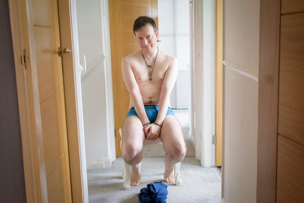 Horny Boy Self Shot Hall Set - Uncropped Unedited #42