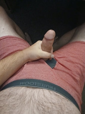 Red Striped Fruit Of The Loom boxerbriefs 