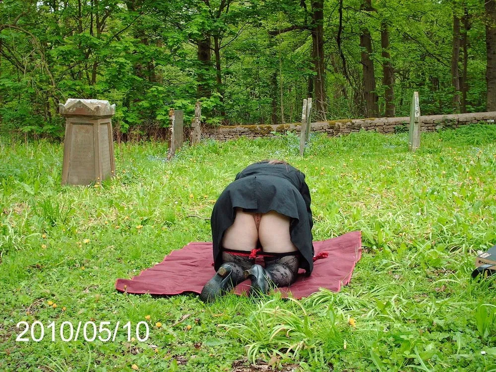 Milf Church Flashing and Sucking #5