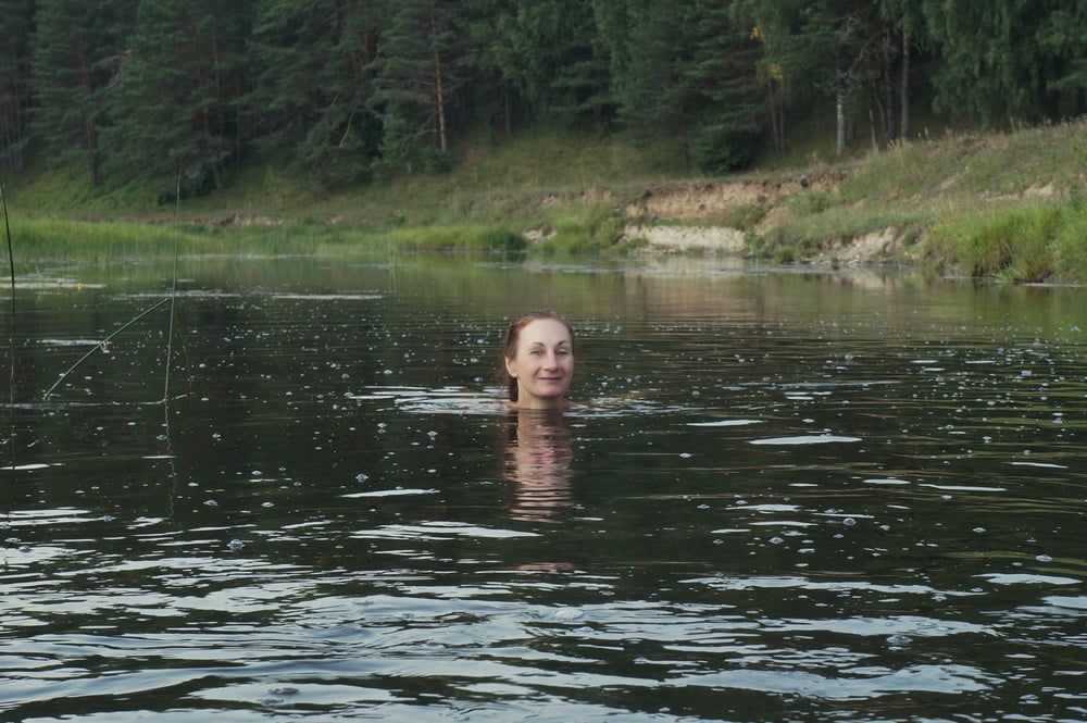 Swimming in the river #4