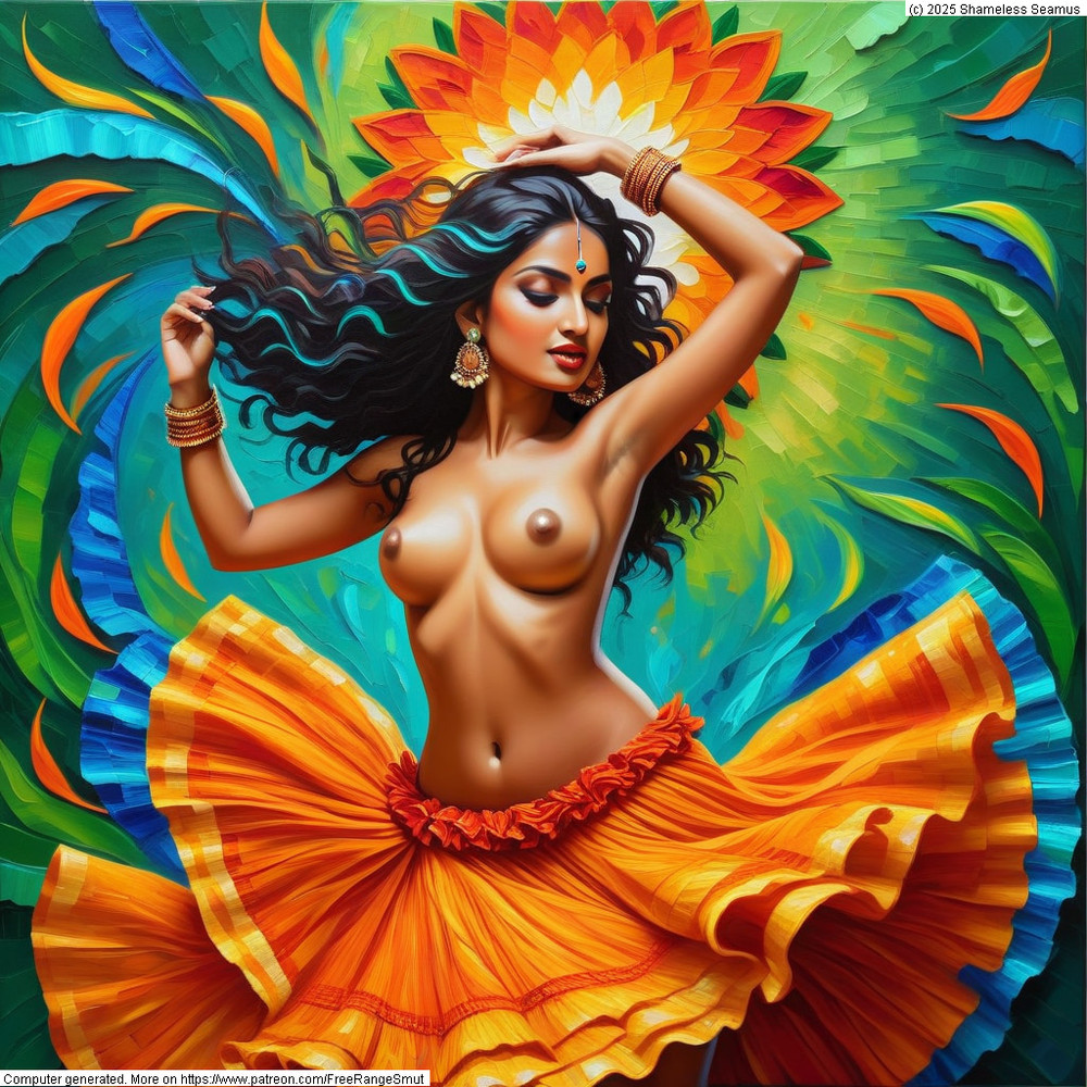Nude Dancers on Reptilian Rave #12