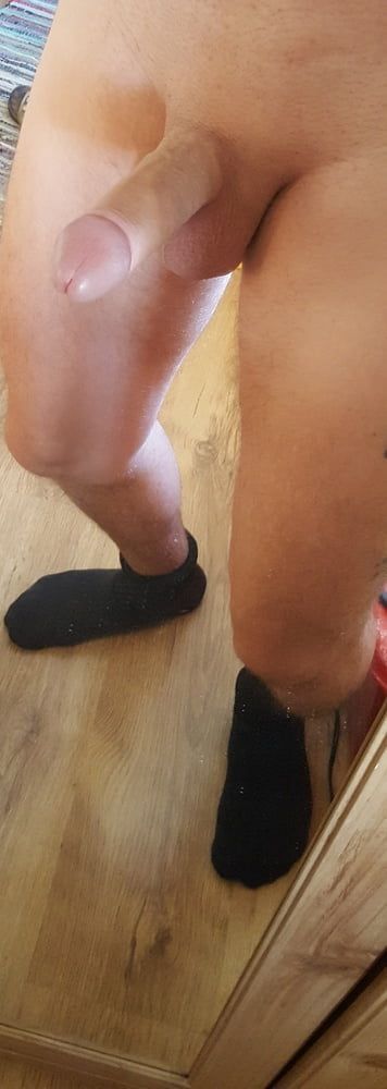 Cock pics in front of mirror #8