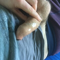 Oiled Hairy Cock And Balls