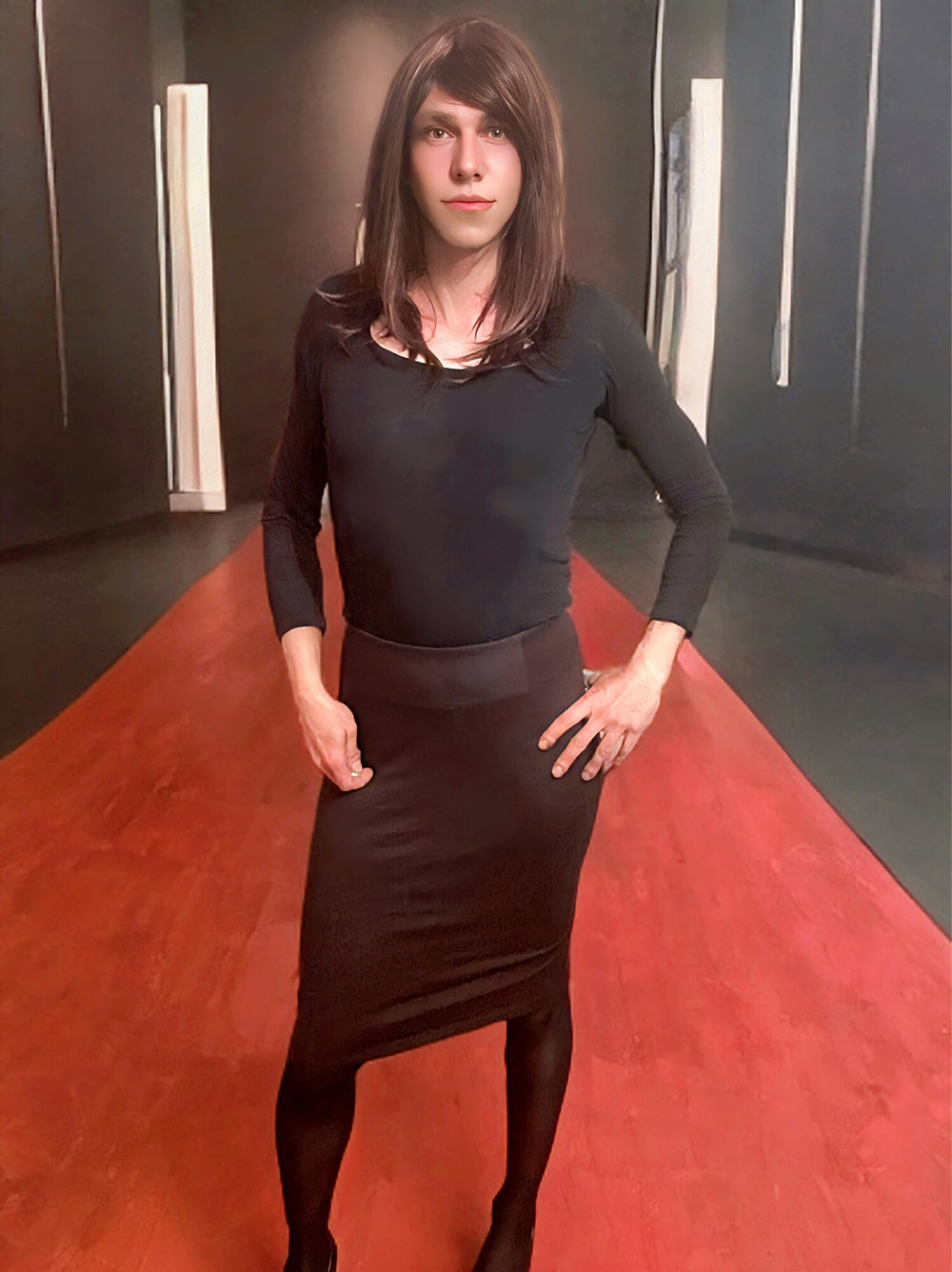 Femine illsions:A Crossdressers Closet #3