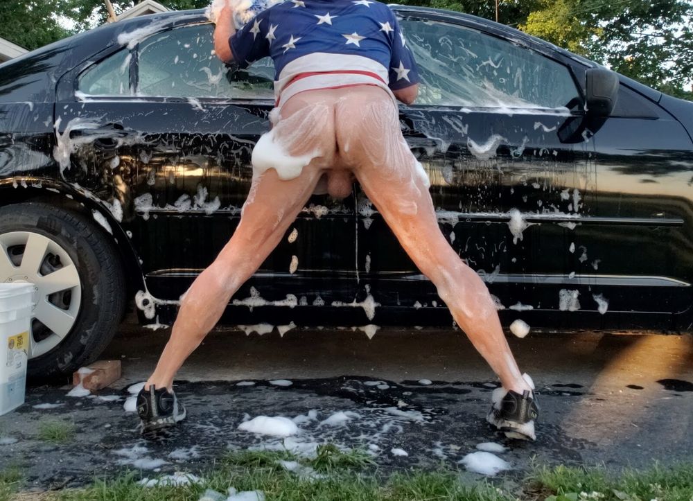 Daisy Duke Shorts Car Wash #43