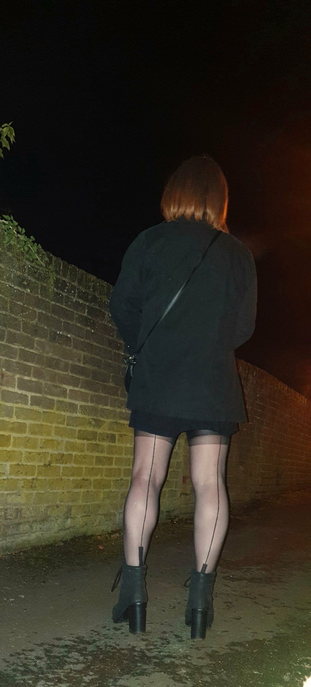 Crossdresser rear view  #26