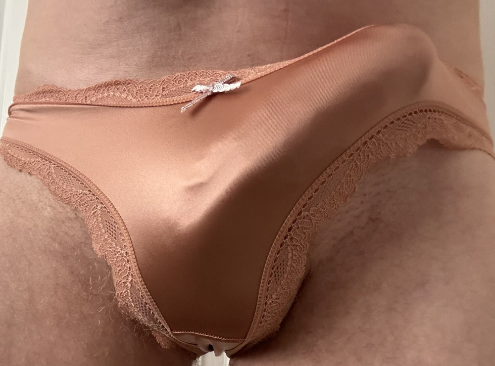 Hard shaved panty buldge #28