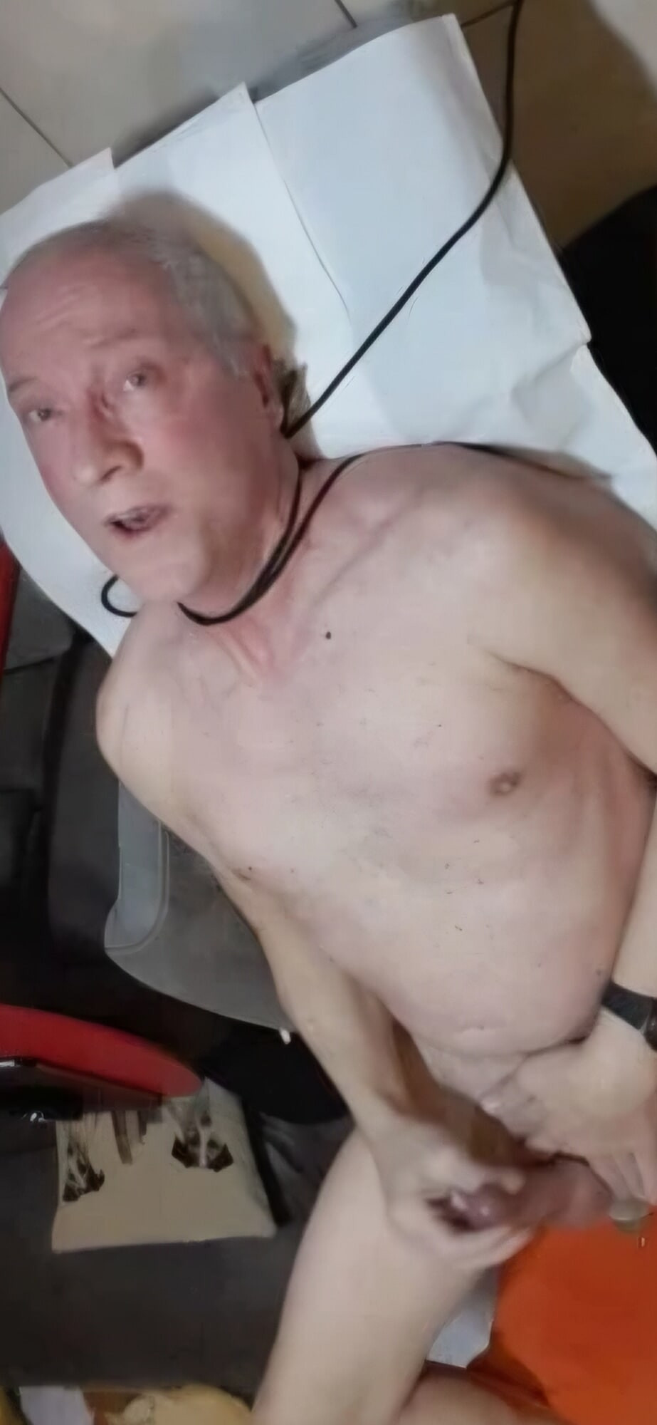 GRANDPA MESSY BELLY CUMSHOT #41