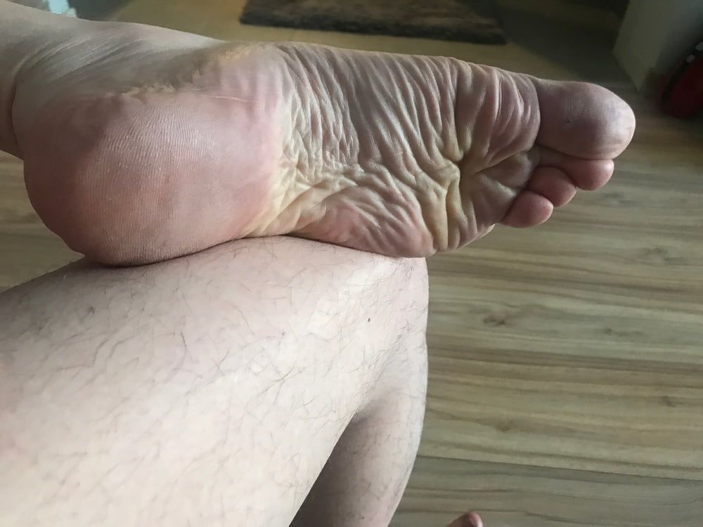 My cock and feet #6