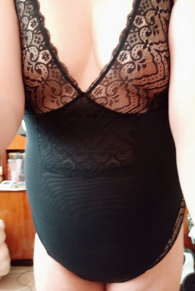 my new black corset #7