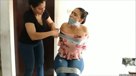 her first time bound and gagged selfgags         