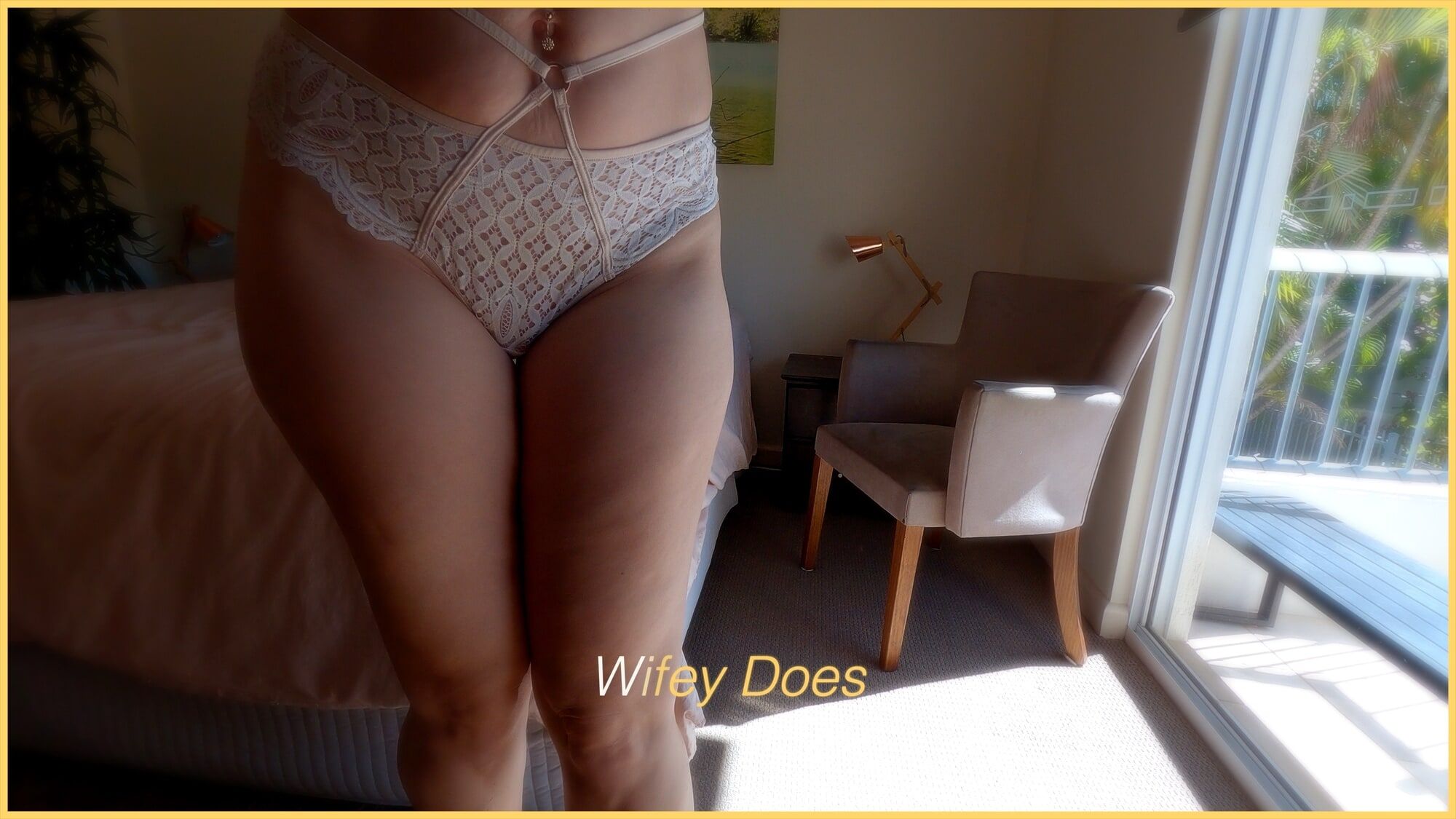 Wifey tries on different panties for your enjoyment #3