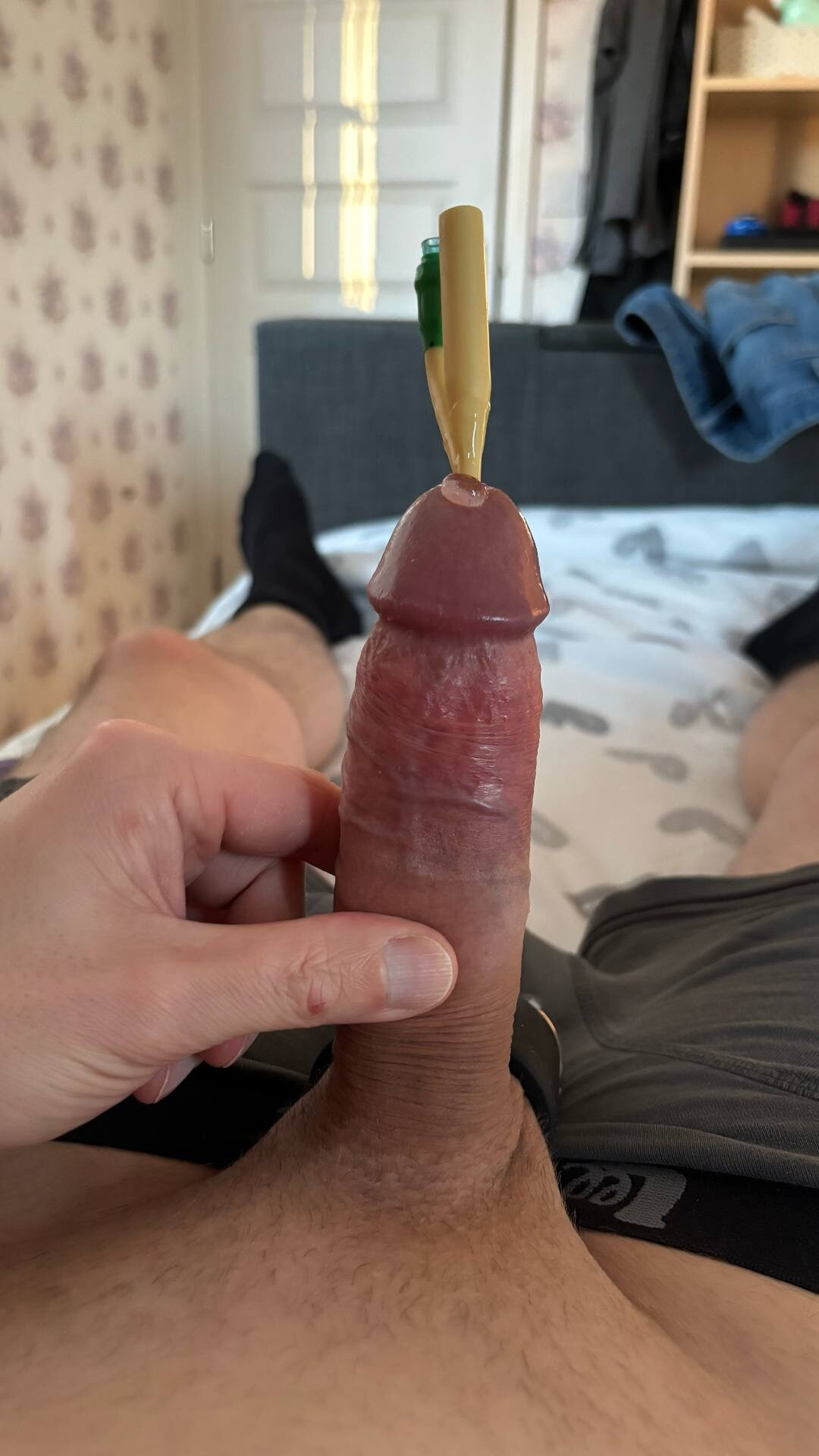 14Fr Catheter in Cock