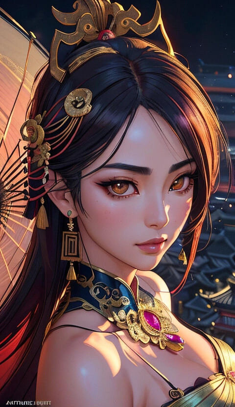 chinese temple (Ai models) #19