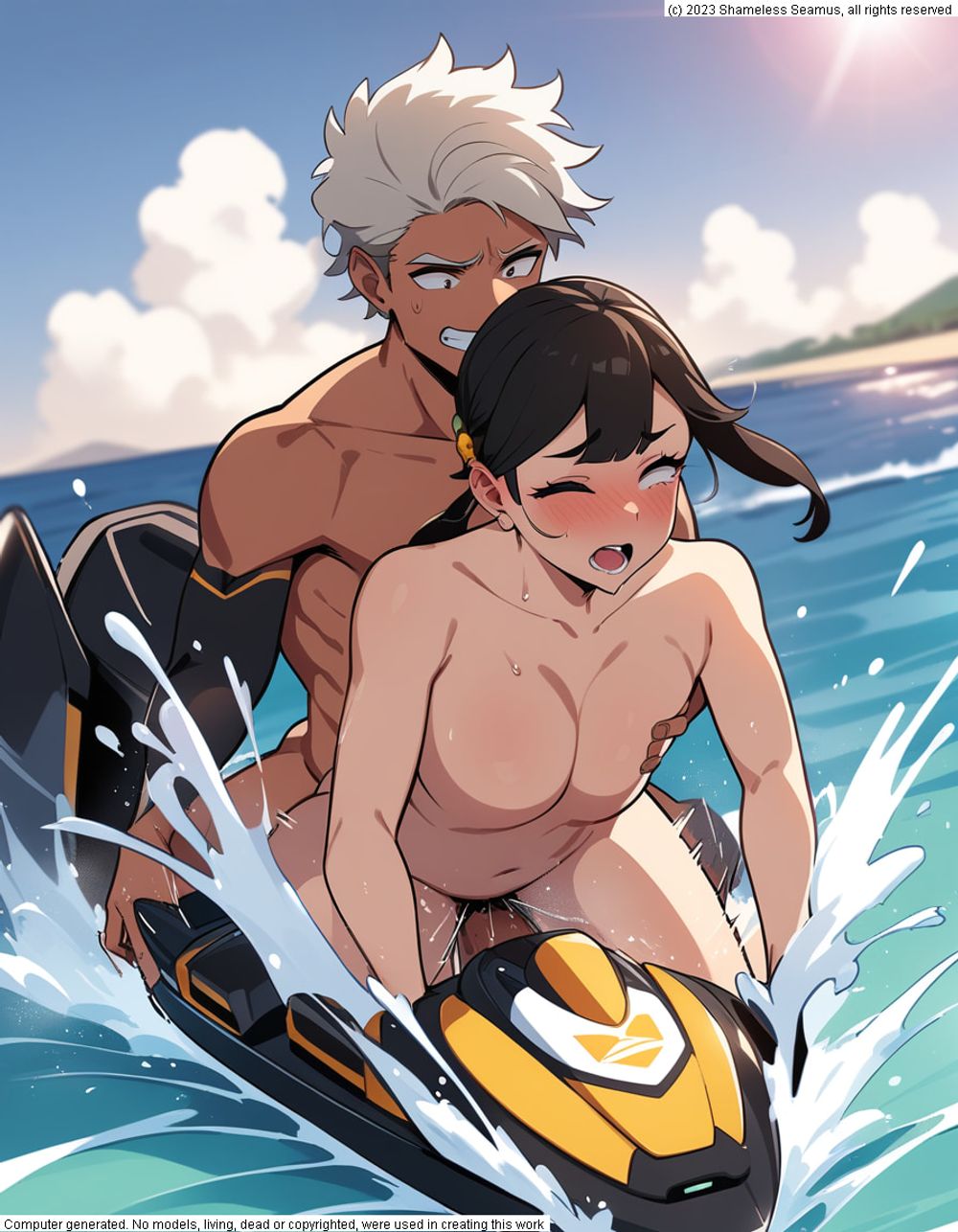 Anal Sex on a Jetski