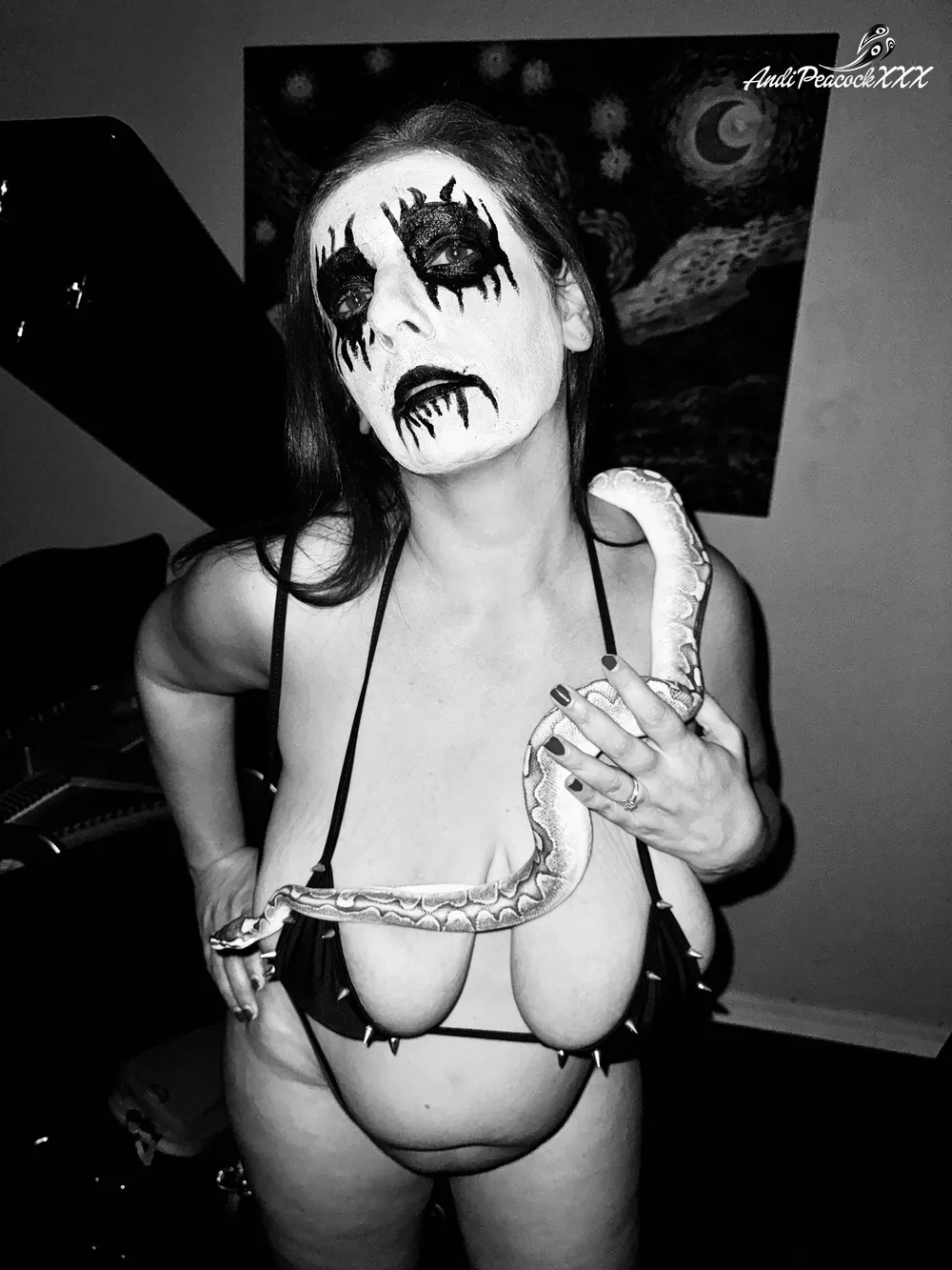 Black Metal Bikini #6